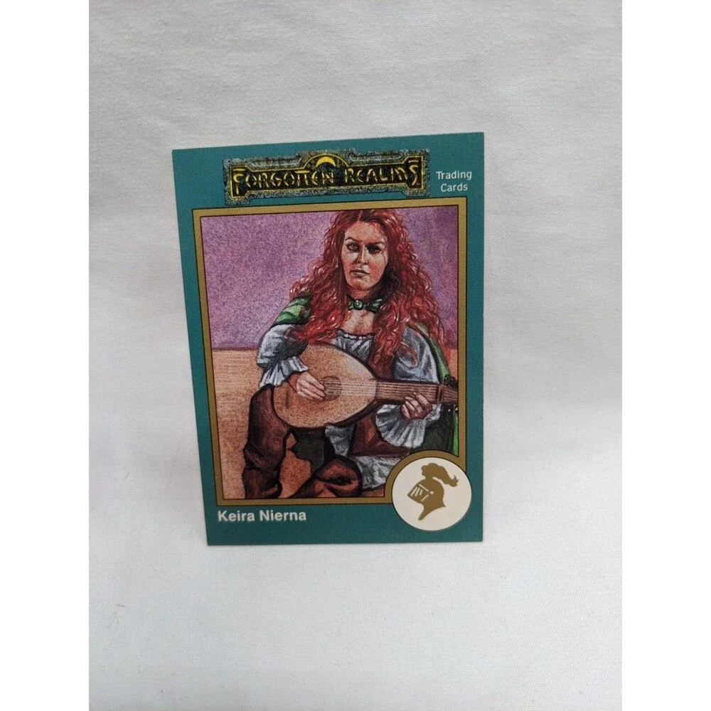 Lot Of (7) TSR 1993 Series Rare Set Forgotten Realms Gold Border Trading Cards